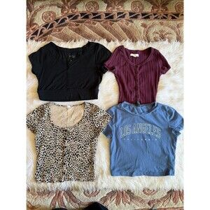 Crop shirts bundle Brandy Aerie Aero Shein